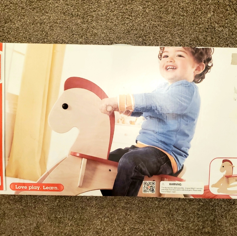 [SOLD] Grow With Me Rock and Ride Rocking Horse
